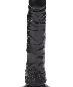 Lolita Shop Yumurtalıksız 21 Cm Anal Vajina Dildo Gerçekçi Yumuşak Dokuda Vantuzlu Realistik Siyah Penis - Görsel 3