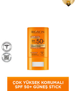 Bioxcin Sun Care Stick SPF 50 Hassas Bölgeler İçin Yüksek Korumalı Güneş KremiDry Touch, Mat