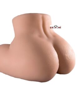 Erofoni Büyük Boy 33 Cm 5.7 Kg Süper Realistik 2 Işlevli Titreşimli Yapay Suni Vajina Kalça Mastürbatör