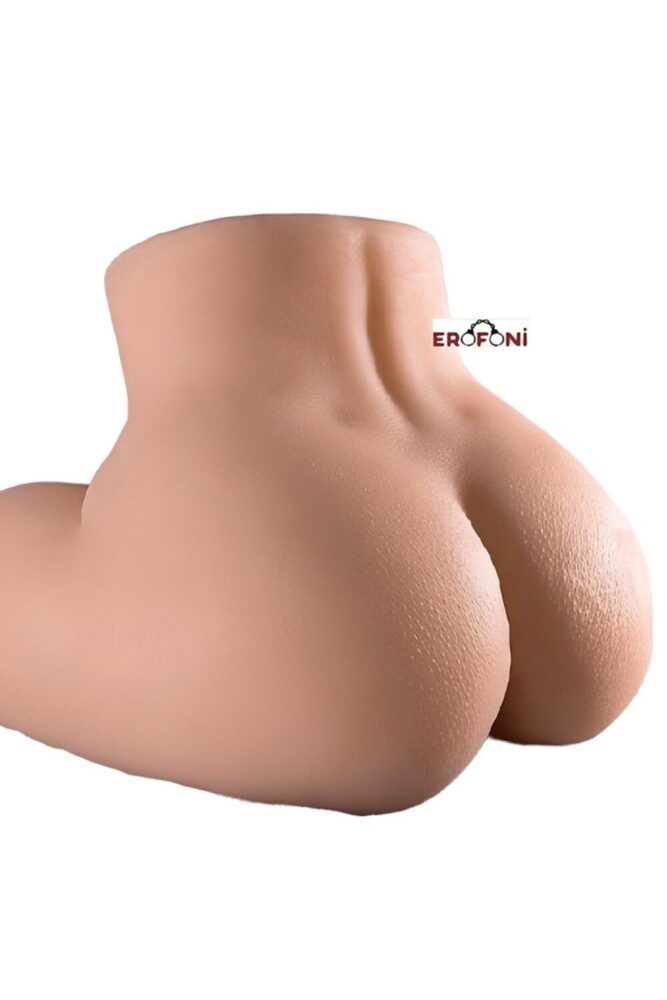 Erofoni Büyük Boy 33 Cm 5.7 Kg Süper Realistik 2 Işlevli Titreşimli Yapay Suni Vajina Kalça Mastürbatör
