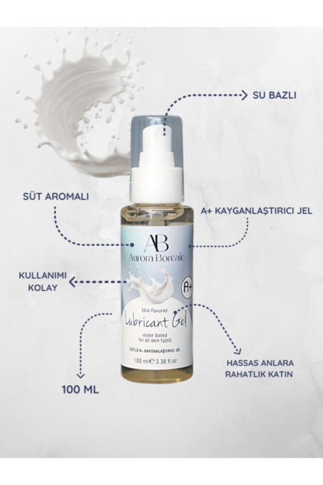 AŞKIN DEPOSU AŞKINDEPOSU Aurora Boreale Anal A+ Süt Kayganlaştırıcı Jel 100ml Siyah Kuyruklu Anal Plug Set Paket - Görsel 2