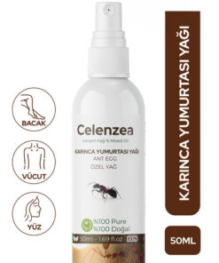 Celenzea Karınca Yumurtası Yağı İstenmeyen Tüyler İçin Tüy İnceltici & Tüy Azaltıcı Cilt Bakımı Ant Egg 50ml - Görsel 3