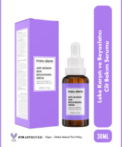 Maru.Derm Leke Karşıtı Ve Beyazlatıcı Cilt Bakım Serumu | Alpha Arbutin %2 Niacinamide %5 | 30 ML