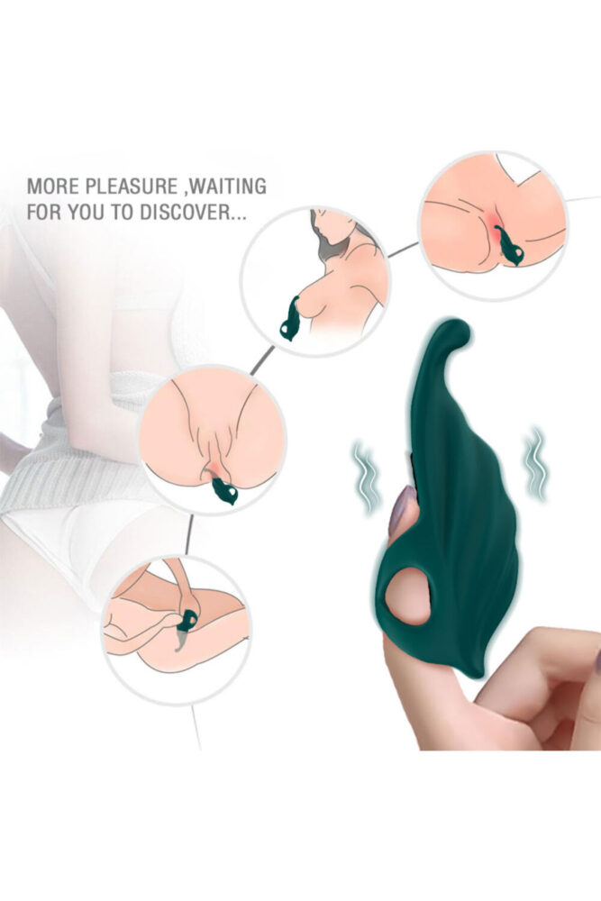Sens PRIME TOYS Helix Şarjlı Su Geçirmez G Nokta ve Klitoris Uyarıcı Parmağa Takılabilir Mini Vibratör - Görsel 2