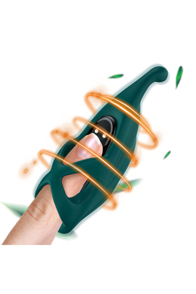 Sens PRIME TOYS Helix Şarjlı Su Geçirmez G Nokta ve Klitoris Uyarıcı Parmağa Takılabilir Mini Vibratör