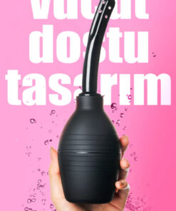 FEMSTAR Büyük Boy 310 ML Silikon Anal Temizlik Pompası İlişki Öncesi Bölgesi Temizleyici Lavman