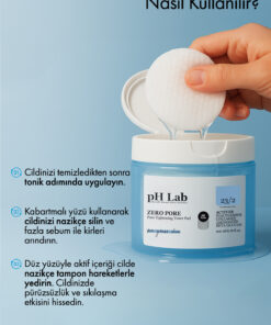Alternative view of Ph Lab Phlab Zero Pore Gözenek Sıkılaştırıcı 60'lı Toner Pad