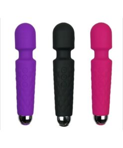 AteşTech 20 Modlu Su Geçirmez Female Wand Massager Şarjlı Vibratör Titreşimli Dildo - Görsel 3