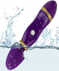Genel Markalar Vibex 12 Hızlı Titreşimli Özel Mor Wand Vibratör Penis