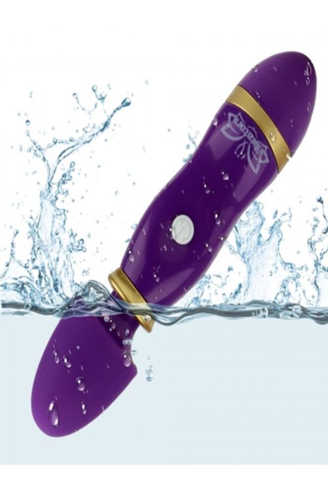 Genel Markalar Vibex 12 Hızlı Titreşimli Özel Mor Wand Vibratör Penis