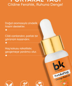 Alternative view of BK COMPANY Portakal Yağı 0 Saf - Yükselen Ruh Hali, Işıltılı Bir Cilt ve Tatlı Ferahlık Serum 20 Ml