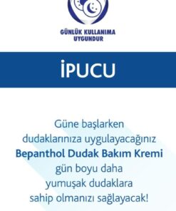 Bepanthol Dudak Bakım Kremi 7,5 ml L Kuru Ve Çatlamış Dudaklar Için Günlük Yoğun Nemlendirici - Görsel 3