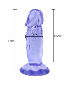 Alternative view of Joytoy Küçük Boy Jel Dildo Parmak Anal Vajinal Protez Penis 11cm Vibratör