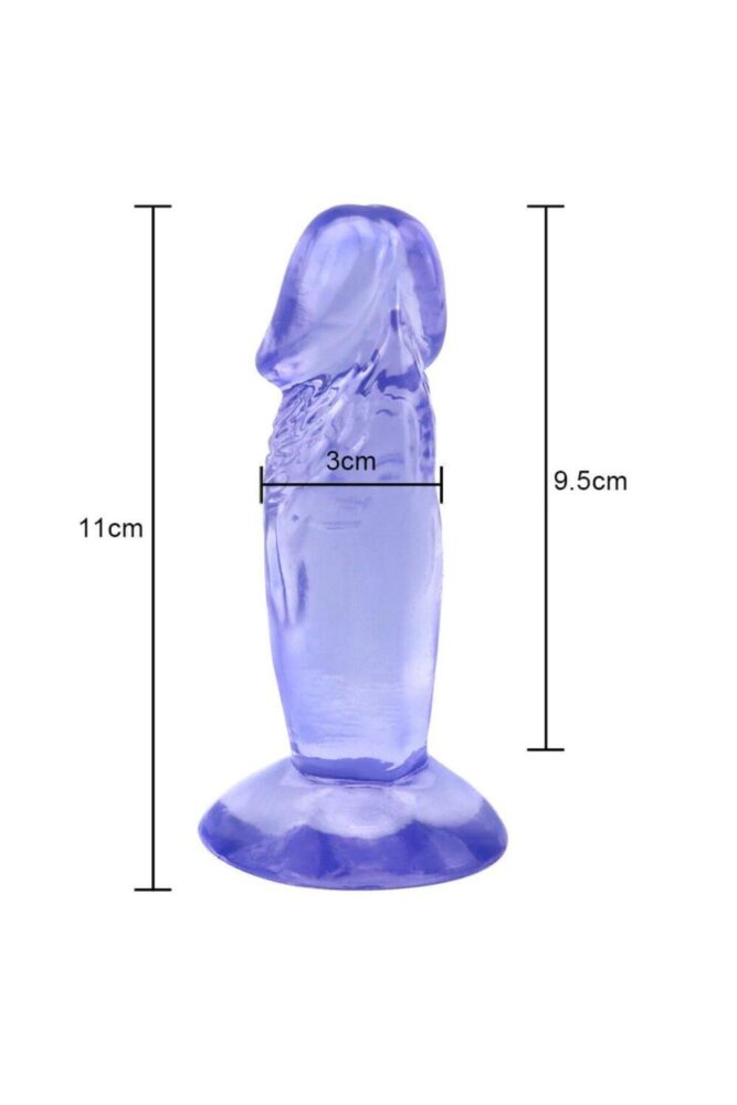 Joytoy Küçük Boy Jel Dildo Parmak Anal Vajinal Protez Penis 11cm Vibratör - Görsel 2