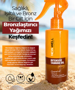 Alternative view of New Well Yoğun Bronzlaştırma Spreyi Kahve Çekirdeği Yağı 150 ML