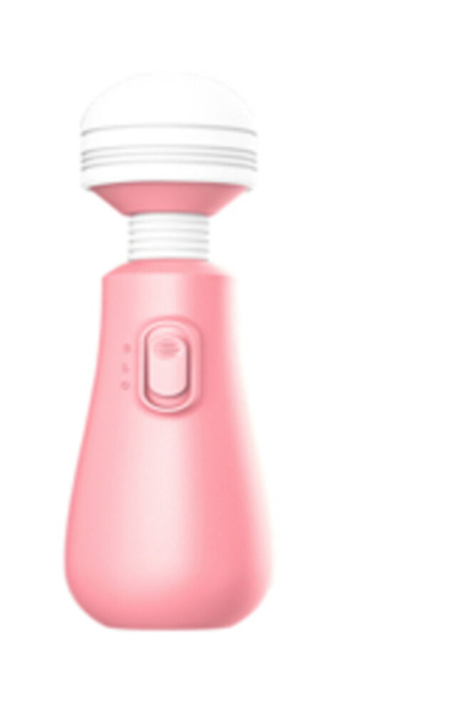 Byzon Mini Wand Vibratör - Pembe - Pilli - Görsel 2