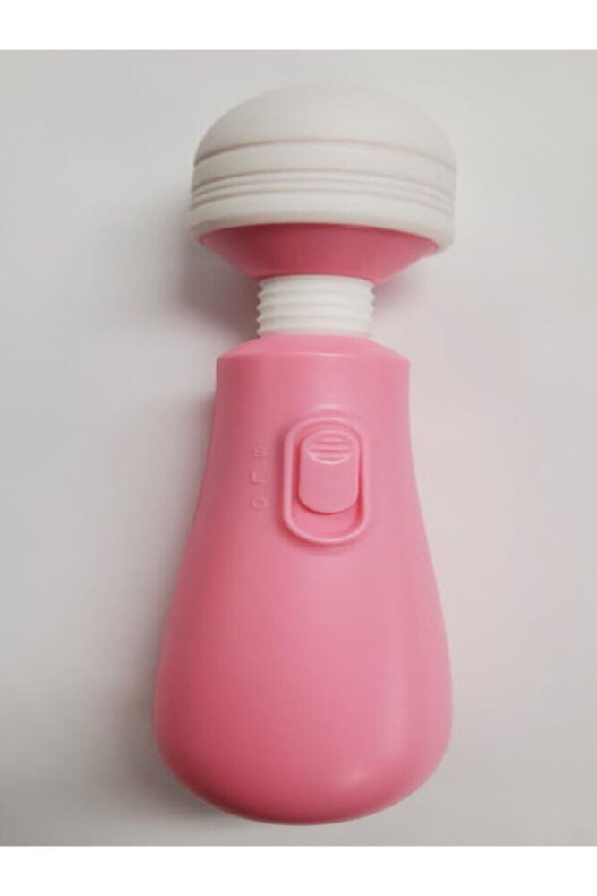 Byzon Mini Wand Vibratör - Pembe - Pilli
