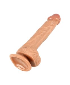 ARTHUR FLECK Ultra Soft Özel Dokuda 19 Cm Esnek Çift Katmanlı Realistik Penis Lüx Dildo Vibratör - Görsel 3