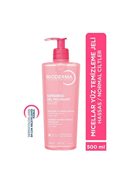 Bioderma Sensibio Gel Moussant 500ml - Görsel 3