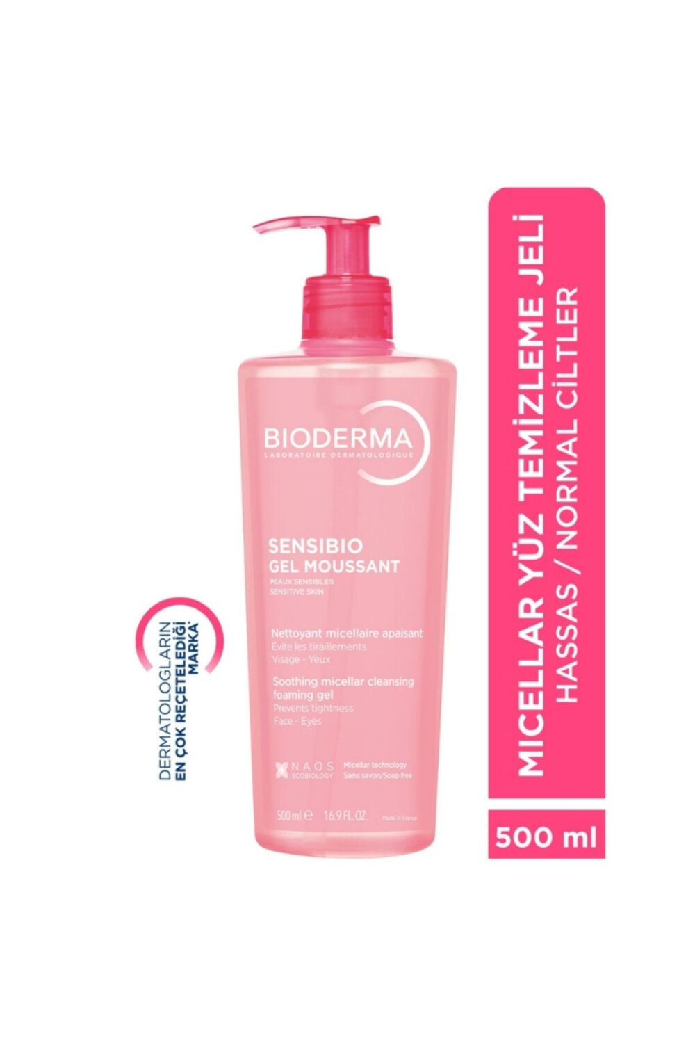Bioderma Sensibio Gel Moussant 500ml