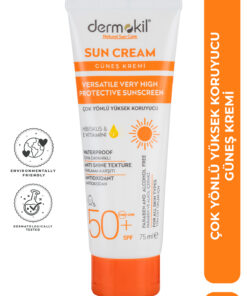 Dermokil Güneş Kremi Çok Yönlü Yüksek Koruyucu 50+ SPF 75 ml