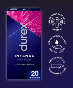 Alternative view of Durex Intense Vibe Bullet Titreşimli Pilli Vibratör + Intense Uyarıcı Jel 10 ml, Avantaj Paketi
