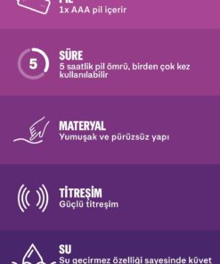 Durex Intense Vibe Bullet Titreşimli Pilli Vibratör + Intense Uyarıcı Jel 10 ml, Avantaj Paketi - Görsel 3