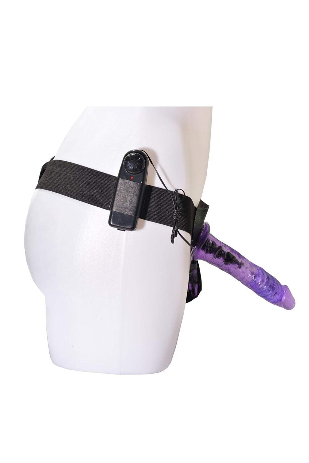 Lolita Shop Yumuşak Dokuda Ultra Çift Taraflı Çift Titreşimli Anal Vajinal Belden Bağlamalı Dildo Vibratör - Görsel 2