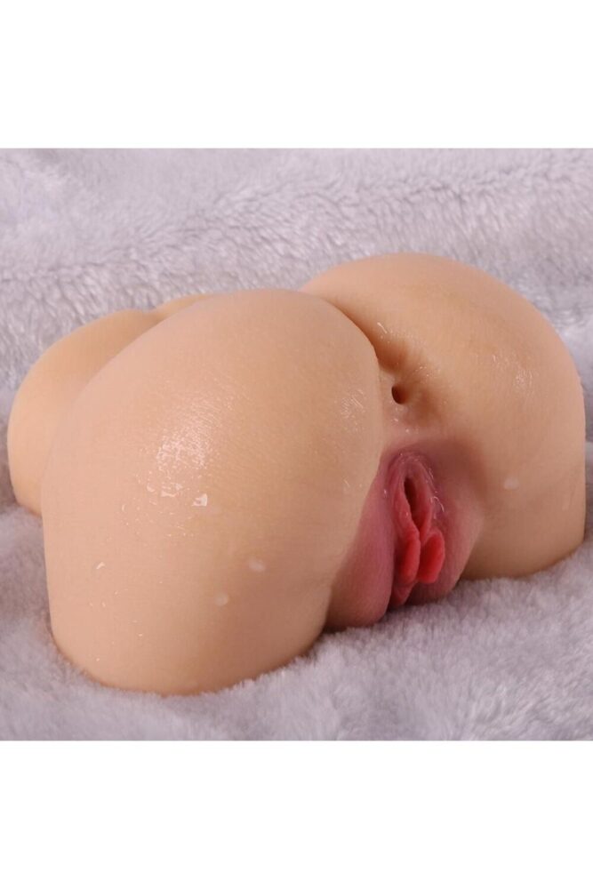 CD MARKETİNG Realistik Çift Girişli Titreşimli Suni Kalça Masturbator - Görsel 2