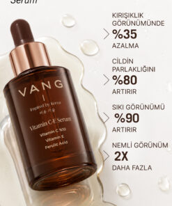 VANG Leke Karşıtı & Aydınlatıcı C Vitamini Serumu | E Vitamini & Ferulic Asit | Nemlendirici 30 ml - Görsel 2