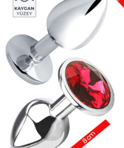 Sofya Passion Anal Alıştırıcı Plug - Popo Tıkacı - Pürüssüz Yüzey, Orta Boy