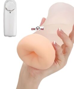 Alternative view of Erofoni Ultra Süper Realistik Erofoni Titreşimli 15 Cm Suni Yapay Kaliteli Anal Anüs Mastürbatör