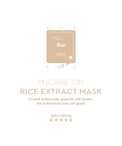 Alternative view of Mjcare On Rice Extract Mask- Pirinç Özlü Yüz Maskesi