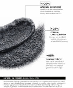Alternative view of KOREACO Salyangoz Özlü Mucize Bubble Clay Yüz Maskesi | Ultra Yumuşak Nemli Parlak Köpüren Yüz Maskesi 100ml