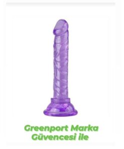 Alternative view of Greenport Penis Dildo Vantuzlu 13 Cm Realistik Dildo Anal Plug Fantezi Toptan Erotik Shop