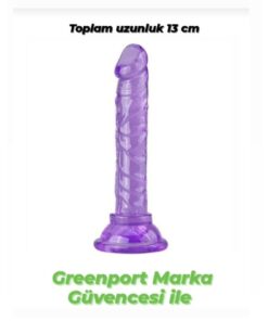 Greenport Penis Dildo Vantuzlu 13 Cm Realistik Dildo Anal Plug Fantezi Toptan Erotik Shop