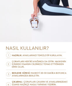 Mjcare Ayak Bakım Seti - 2 Aşamalı Kusursuz Yenileme ve Yoğun Nem Seti - Görsel 3