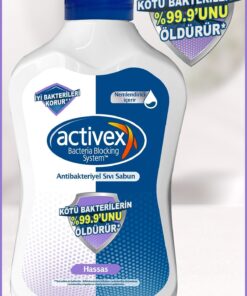 Alternative view of Activex Antibakteriyel Sıvı Sabun Hassas 2x1.5 Lt 500 Ml Nemlendirici İçerir