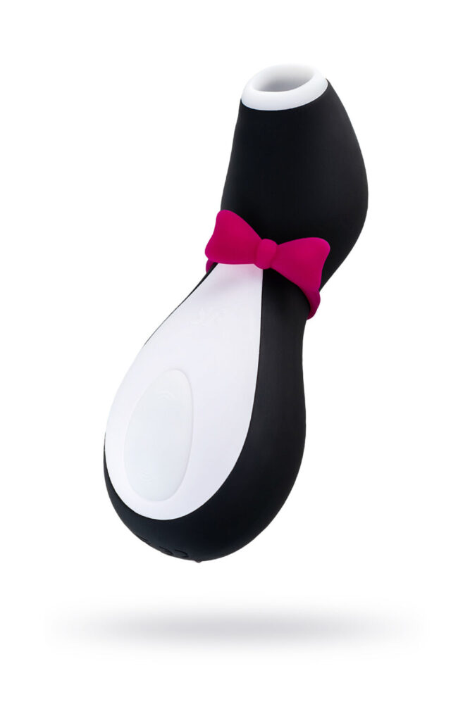 Genel Markalar Penguin Vakum Dalgası Klitoris Vibratörü, silikon, siyah, 11,5 cm - Görsel 2