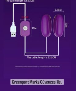 Alternative view of Greenport Anal Yumurta - Vajina Vibratör - Titreşim G Nokta Klitorisi Çok Güçlü - Masaj Titreşimi