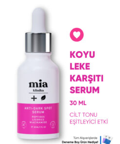 mia klinika Cilt Tonu Eşitlemeye Yardımcı Aydınlatıcı Leke Serumu 30 ml