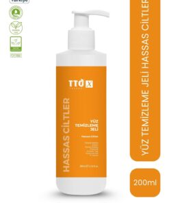 TTO X Yüz Temizleme Jeli Hassas Ciltler 200 ml