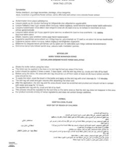 Alternative view of Tensil Cilt Bakım Ürünleri Et Beni Losyonu (mole Lotion)