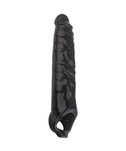 Erotica Gerçekçi Doku Kalınlaştırıcı 7 CM Uzatmalı Realistik Penis Kılıfı 27 CM - Görsel 3