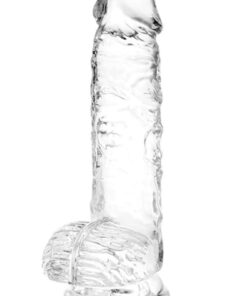 Alternative view of Do it Love - 22cm Soft Şeffaf Jel Realistik Dildo Kalınlık 4cm - Süper Vantuz - Anal Oral Vajinal
