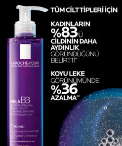 La Roche Posay Mela B3 Koyu Leke Karşıtı Peeling Etkili Yüz Temizleme Jeli, 200 ml - Görsel 3