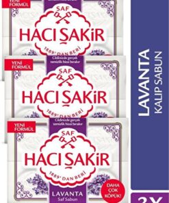 Alternative view of Hacı Şakir Lavanta Saf Kalıp Sabun 4x150 gr x 3 Adet