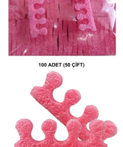 Alternative view of Shena Parmak Ayırıcı Pembe 100 Adet - Pedikür Manikür Oje Sürme El Ayak Seperatör 100 Adet (50 Çift)