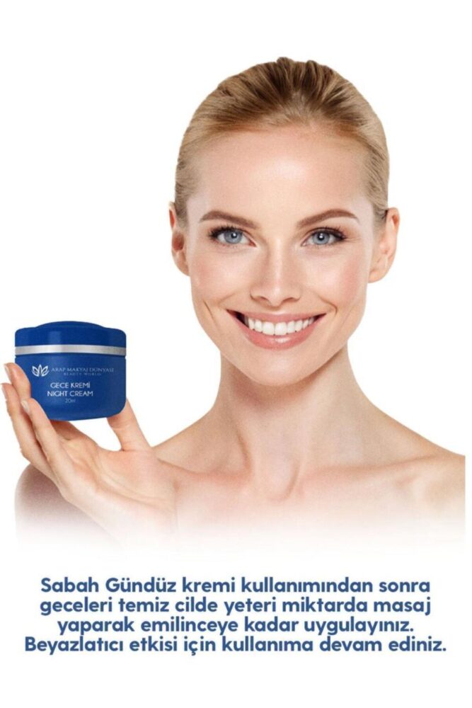 Arap Makyaj Dünyası Gece & Gündüz Yüz Bakım Kremi (2x20ml) - Görsel 2