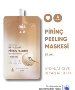 mia klinika Aydınlatıcı ve Beyazlatıcı Pirinç Peeling 15 ML